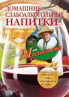 Обложка: Домашние слабоалкогольные напитки. Медовуха, пиво, игристые вина, сидр…