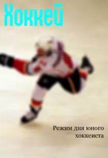 Обложка: Режим дня юного хоккеиста