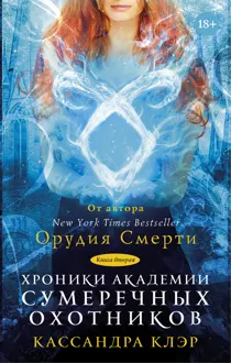 Обложка: Хроники Академии Сумеречных охотников. Книга 2