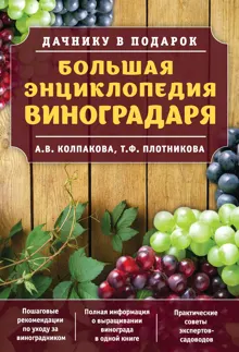 Обложка: Большая энциклопедия виноградаря
