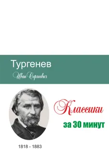 Обложка: Тургенев за 30 минут