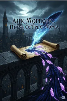Обложка: Анк-Морпорк: Перо Острее Меча