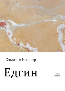Обложка: Едгин, или По ту сторону гор
