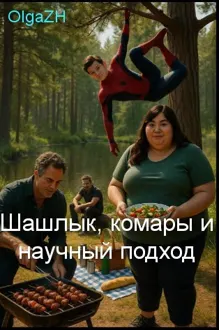 Обложка: Шашлык, комары и научный подход