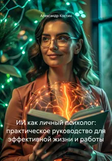 Обложка: ИИ как личный психолог: практическое руководство для эффективной жизни и работы