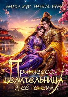 Обложка: Принцесса-целительница и ее генерал