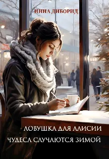 Обложка: Ловушка для Алисии. Чудеса случаются зимой