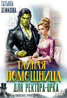 Обложка: Тайная помощница для ректора-орка