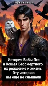 Обложка: История Бабы Яги и Кощея Бессмертного, их рождение и жизнь. Эту историю вы еще не слышали
