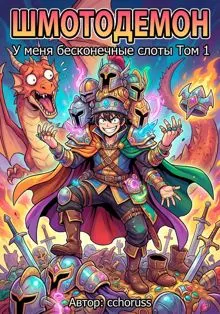 Обложка: Шмотодемон. У меня бесконечные слоты «Том 1»