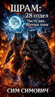 Обложка: 28 отдел "Волчья луна"