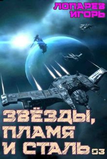 Обложка: Звезды, пламя и сталь. Книга 3