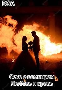 Обложка: Секс с вампиром. Любовь и кровь