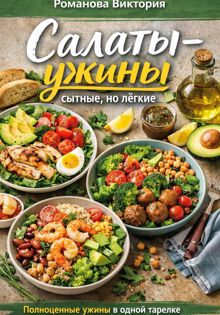 Обложка: Салаты-ужины: сытные, но лёгкие