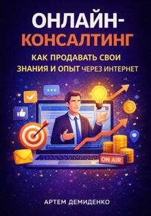 Обложка: Онлайн-консалтинг: Как продавать свои знания и опыт через интернет