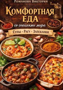 Обложка: Комфортная еда со специями мира: супы, рагу, запеканки