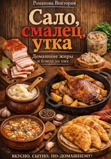 Обложка: Сало, смалец, утка: домашние жиры и блюда на них