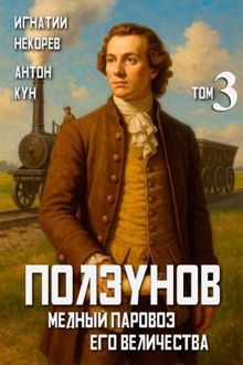 Обложка: Ползунов. Медный паровоз Его Величества. Том 3