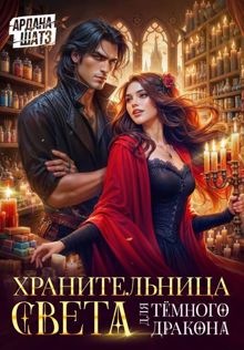 Обложка: Хранительница света для темного дракона