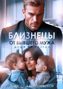 Обложка: Близнецы от бывшего мужа. Душа на разрыв
