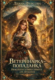 Обложка: Ветеринарка-попаданка. Невольная хозяйка приюта для драконов