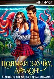 Обложка: Поймай заучку, дракон! Истинное невезение короля академии
