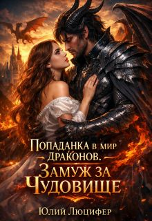 Обложка: Попаданка в мир драконов. Замуж за чудовище