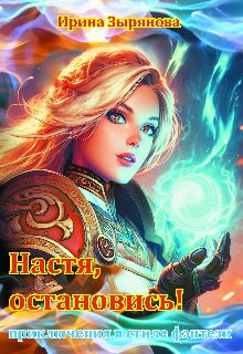 Обложка: Настя, остановись!