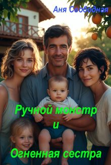 Обложка: Ручной монстр и Огненная сестра