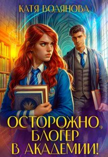 Обложка: Осторожно, блогер в академии!