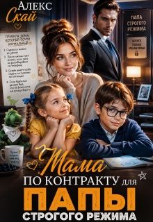 Обложка: Мама по контракту для папы строгого режима
