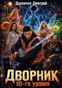 Обложка: Дворник 10-го уровня. Том 4