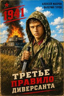 Обложка: Третье правило диверсанта. Книга 1. Июнь 1941 года
