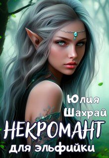 Обложка: Некромант для эльфийки