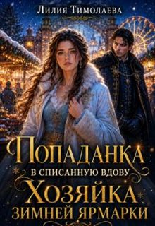 Обложка: Попаданка в списанную вдову. Хозяйка зимней ярмарки