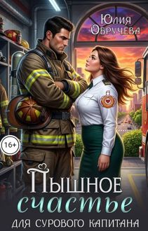 Обложка: Пышное счастье для сурового капитана