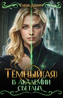 Обложка: Тёмный(ая) в академии светлых