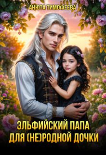 Обложка: Эльфийский папа для (не) родной дочки