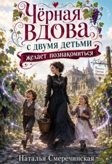Обложка: Черная вдова с двумя детьми желает познакомиться!