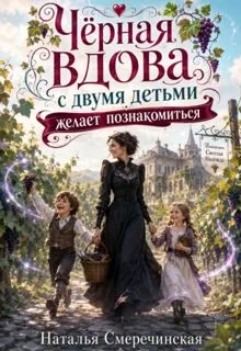 Обложка: Черная вдова с двумя детьми желает познакомиться!