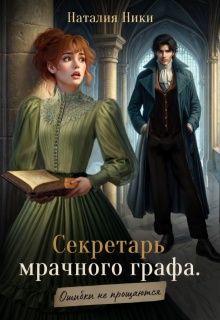 Обложка: Секретарь мрачного графа. Ошибки не прощаются