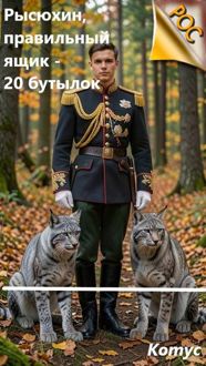 Обложка: Рысюхин, правильный ящик - 20 бутылок!