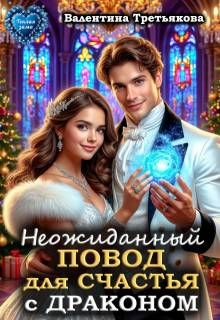 Обложка: Неожиданный повод для счастья с драконом