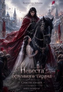 Обложка: Невеста безумного тирана: Спасти злодея. Книга 4