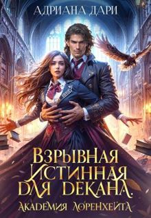 Обложка: Взрывная истинная для декана. Академия Лоренхейта