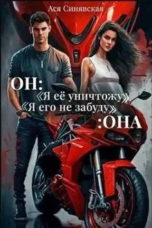 Обложка: Он: "Я ее уничтожу!" Она: "Я его не забуду…"