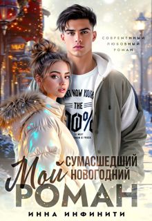 Обложка: Мой сумасшедший новогодний Роман