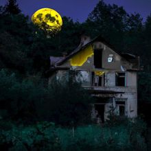 Обложка: Страшная ночь.