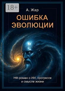 Обложка: Ошибка эволюции. НФ-роман о ИИ, прогрессе и смысле жизни