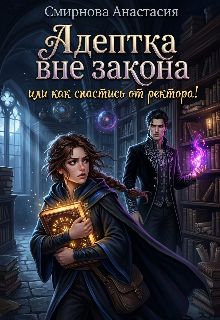Обложка: Адептка вне закона, или как спастись от ректора!